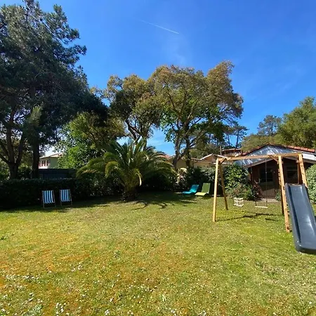 Maison Spacieuse Au Calme Avec Beau Jardin Arbore Capbreton